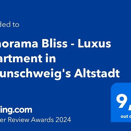 Panorama Bliss - Luxus Apartment In Braunschweig'S Altstadt מראה חיצוני תמונה
