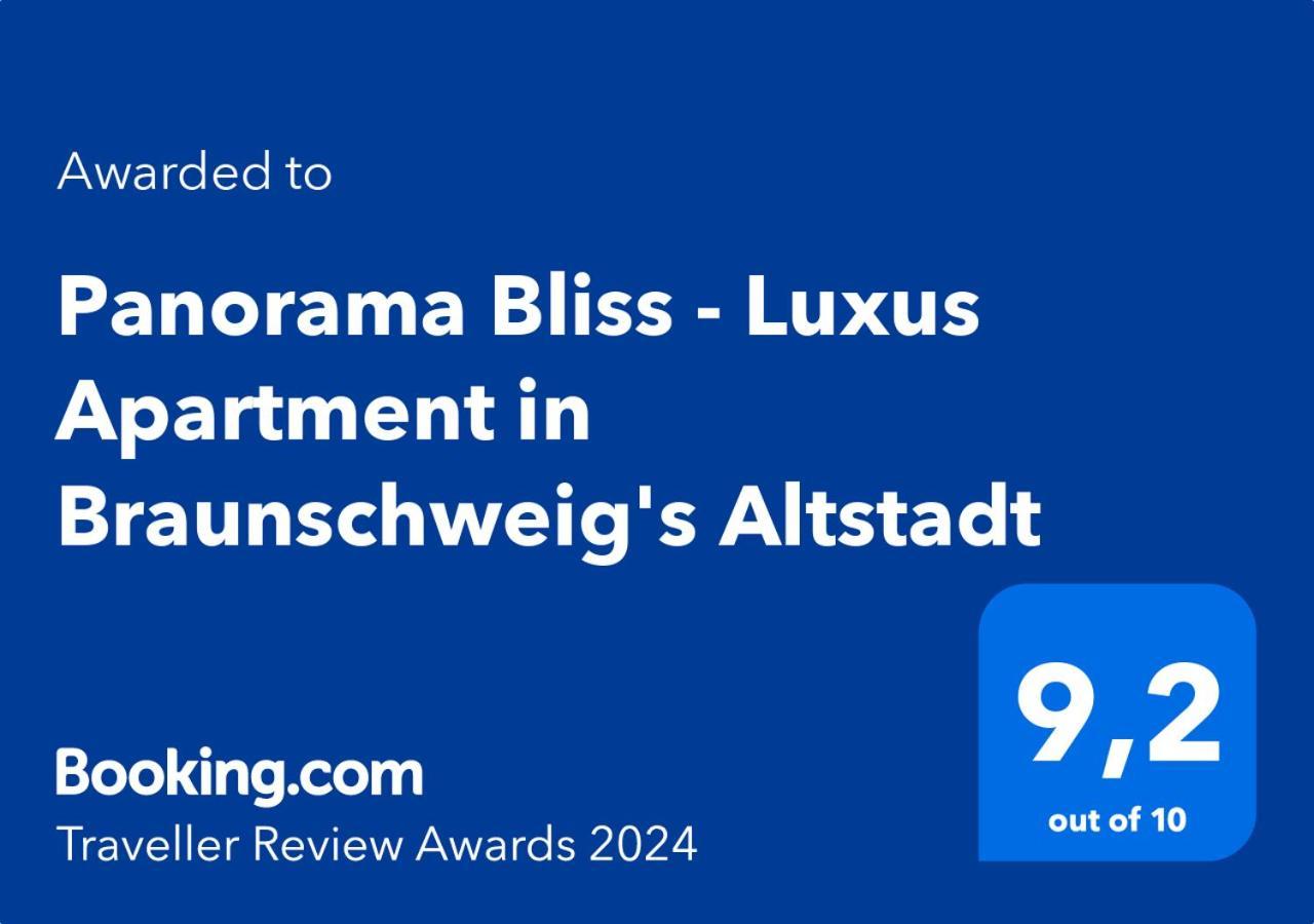 Panorama Bliss - Luxus Apartment In Braunschweig'S Altstadt מראה חיצוני תמונה